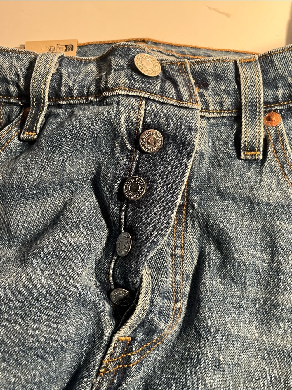LEVIS 501 Blue Jeans NWT πππ - Picture 6 of 8